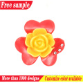 Special women jelly shoe accessories plastic flower